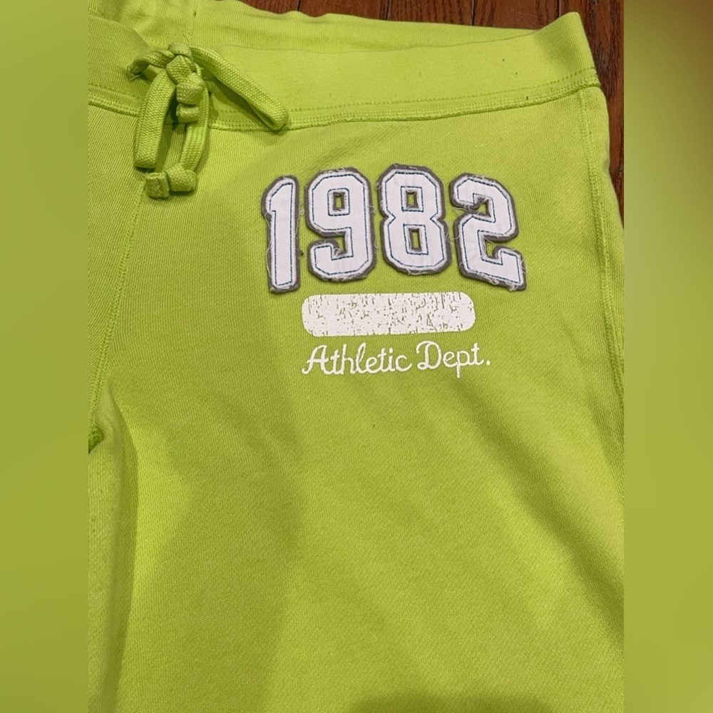 Mossimo Supply Co. Neon Green Joggers - Picture 3 of 14